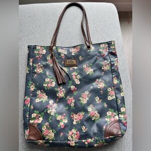 Floral Billabong tote bag